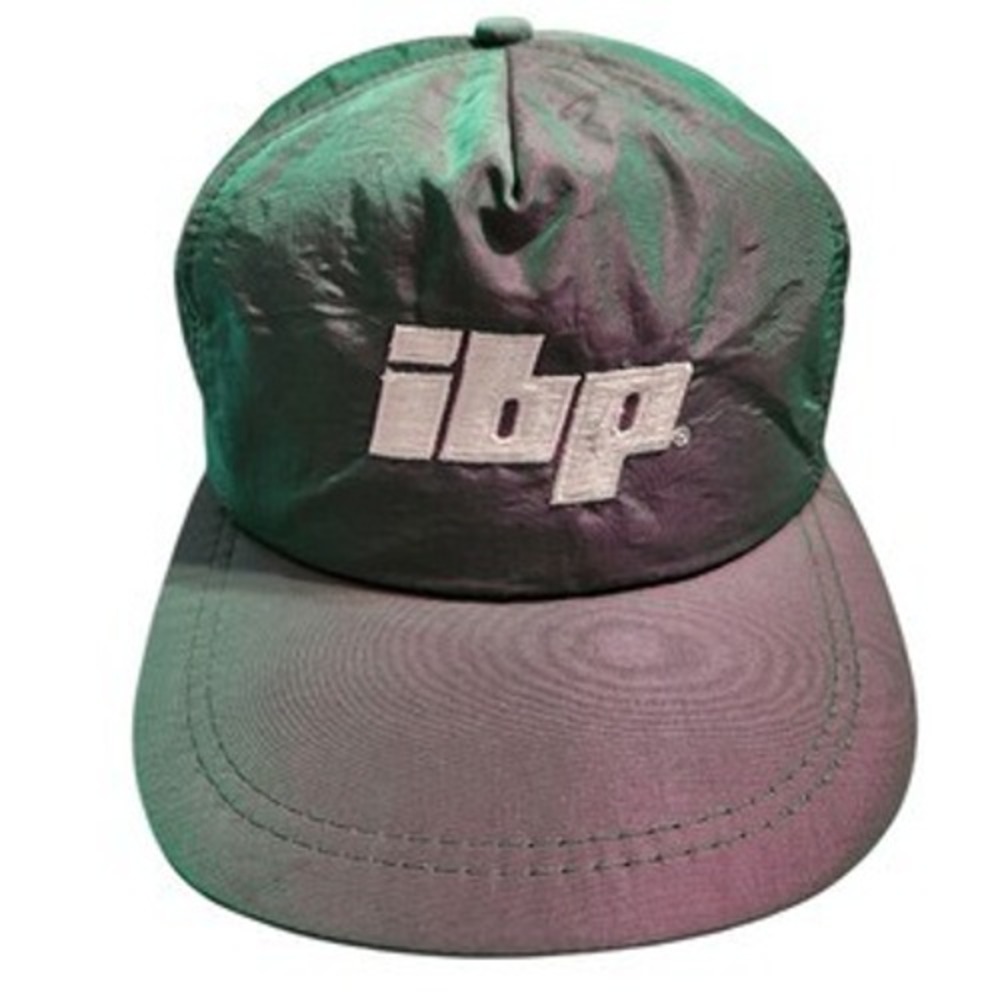 IBP Hat Snapback Men's Adjustable Council Bluffs Purple Green K Products